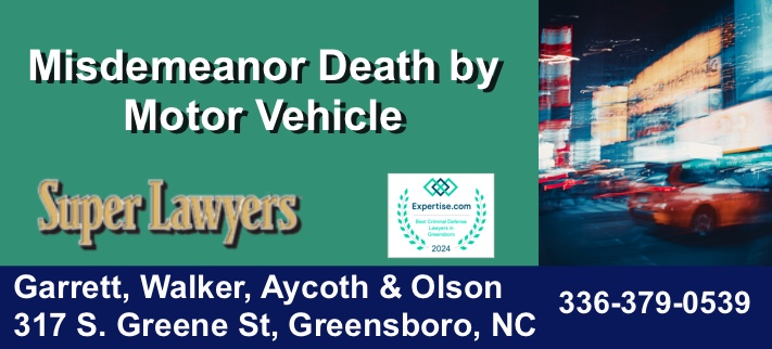 Misdemeanor death by motor vehicle, death by motor vehicle, death by motor vehicle lawyer